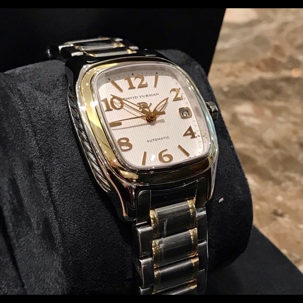 David Yurman 18KT & Stainless Steel Watch